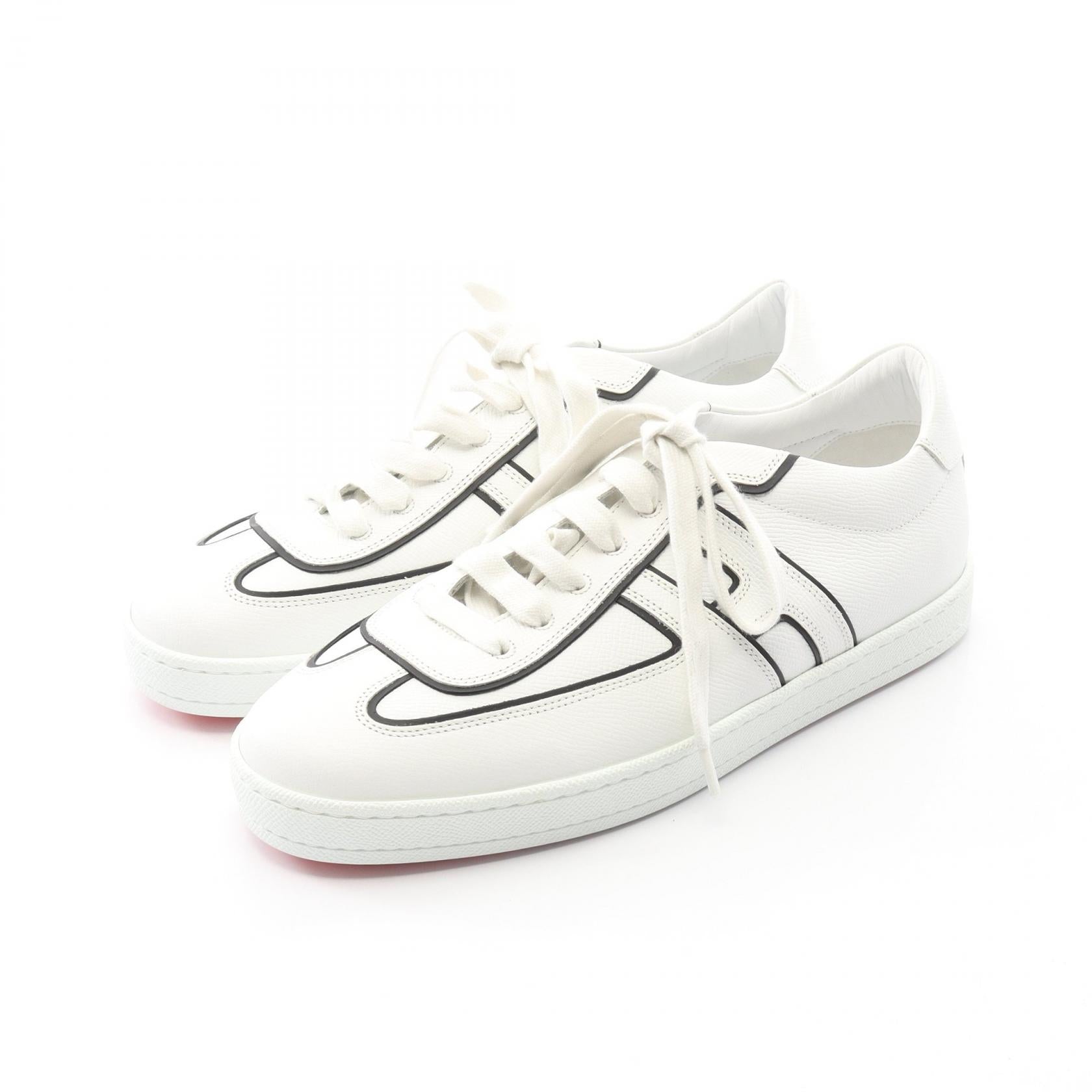 Hermes Boomerang Leather Sneakers