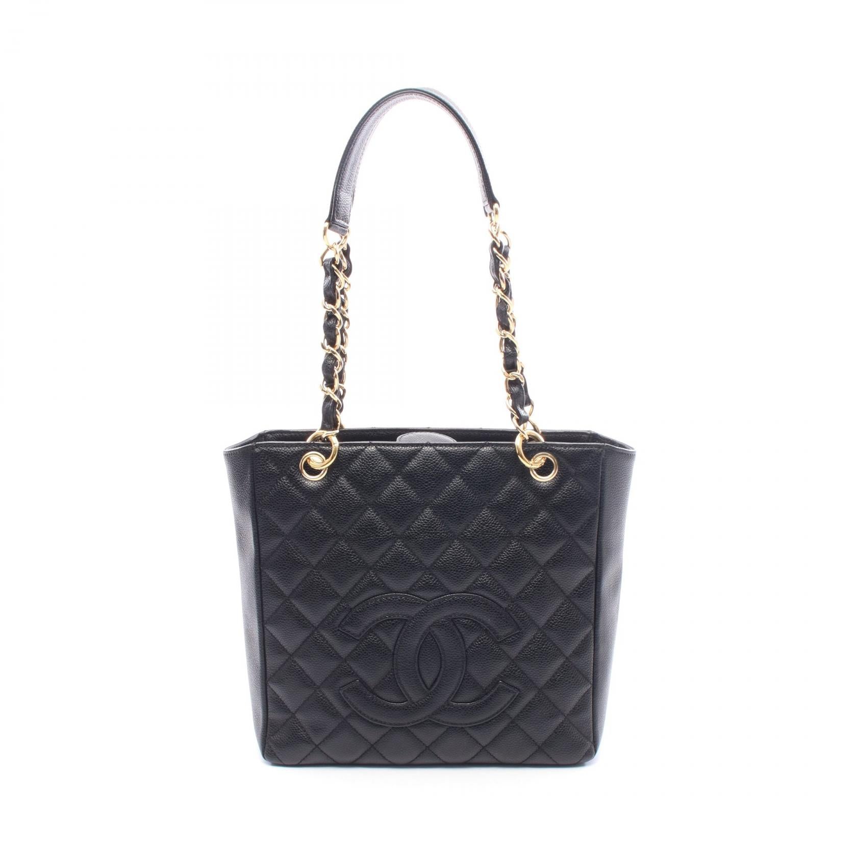 Chanel Matelasse Grained Calfskin Tote Bag