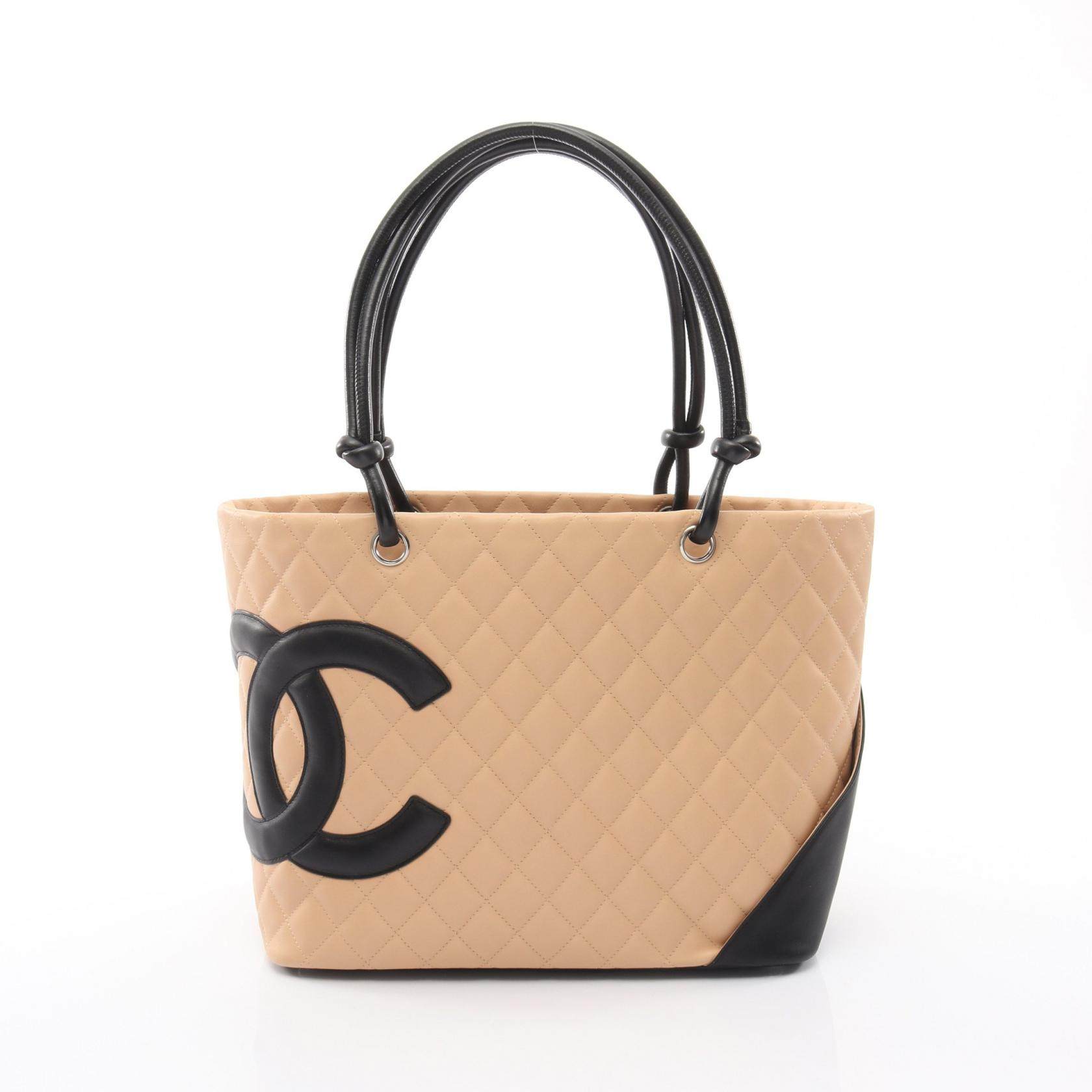 Chanel Cambon Line Leather Tote Bag