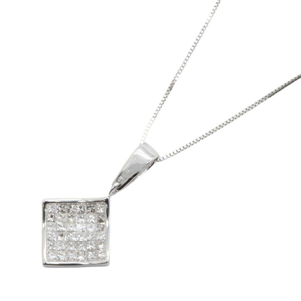JEWELRY Au750 Diamond Necklace