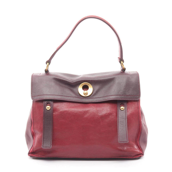 Yves Saint Laurent Muse Two Leather Handbag