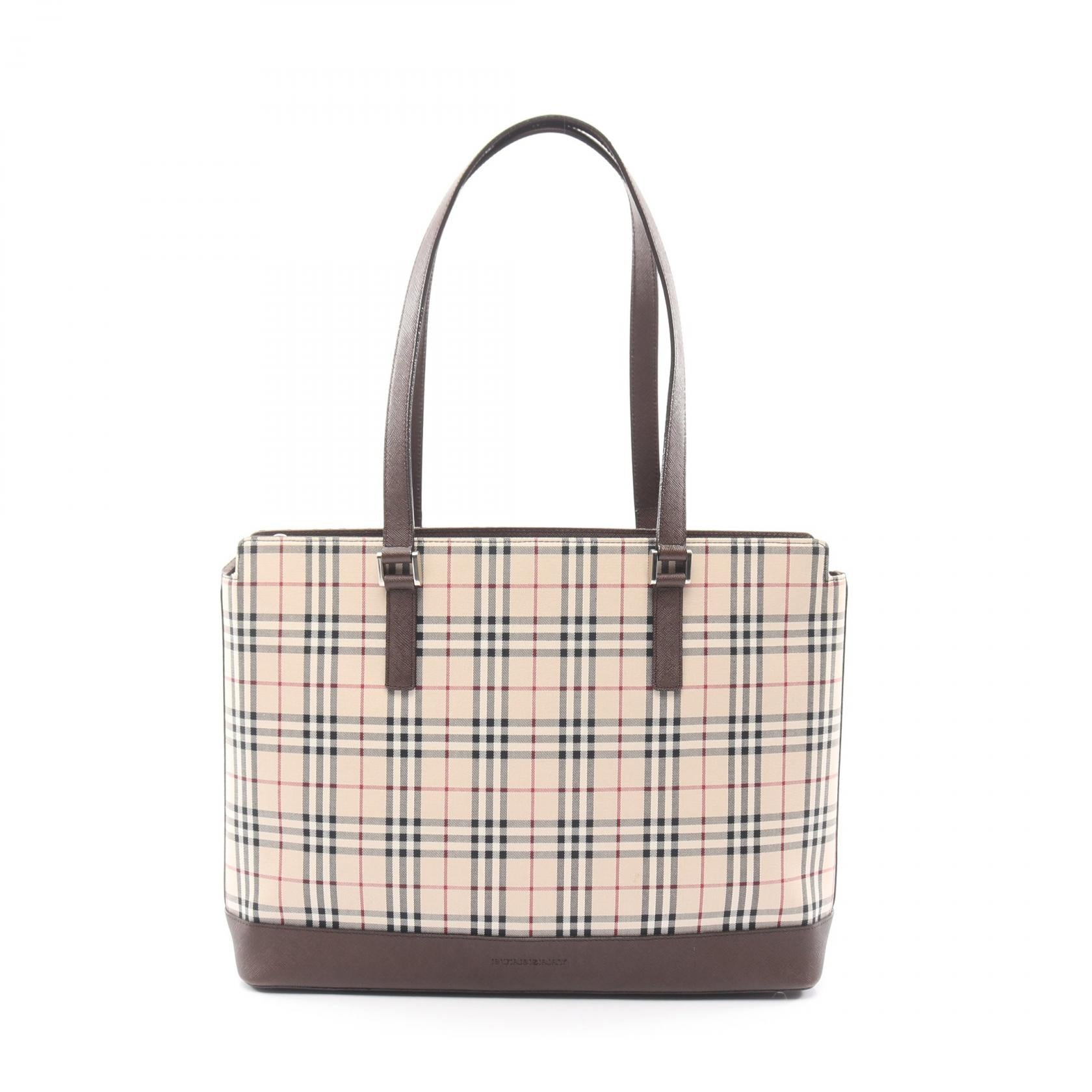 Burberry Nylon Canvas Tote Bag