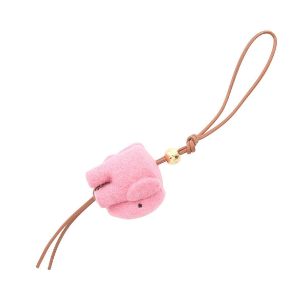 Loewe Elephant Leather Felt Charm