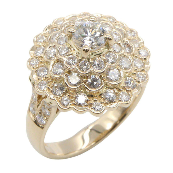 JEWELRY Au750 Diamond Ring