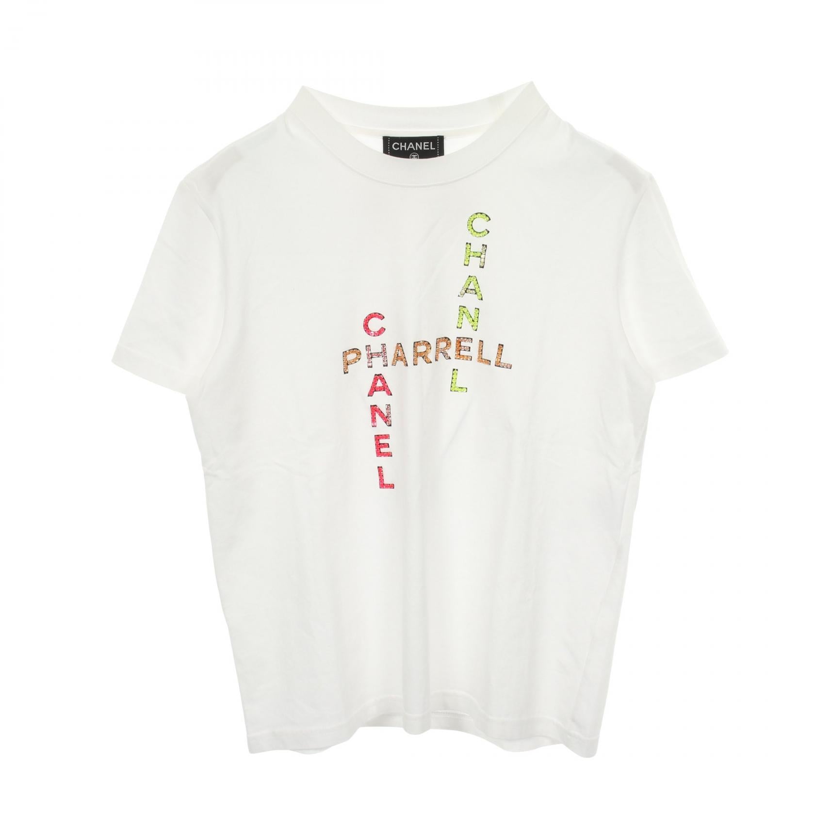 Chanel Pharrell Williams Logo Cotton T shirt