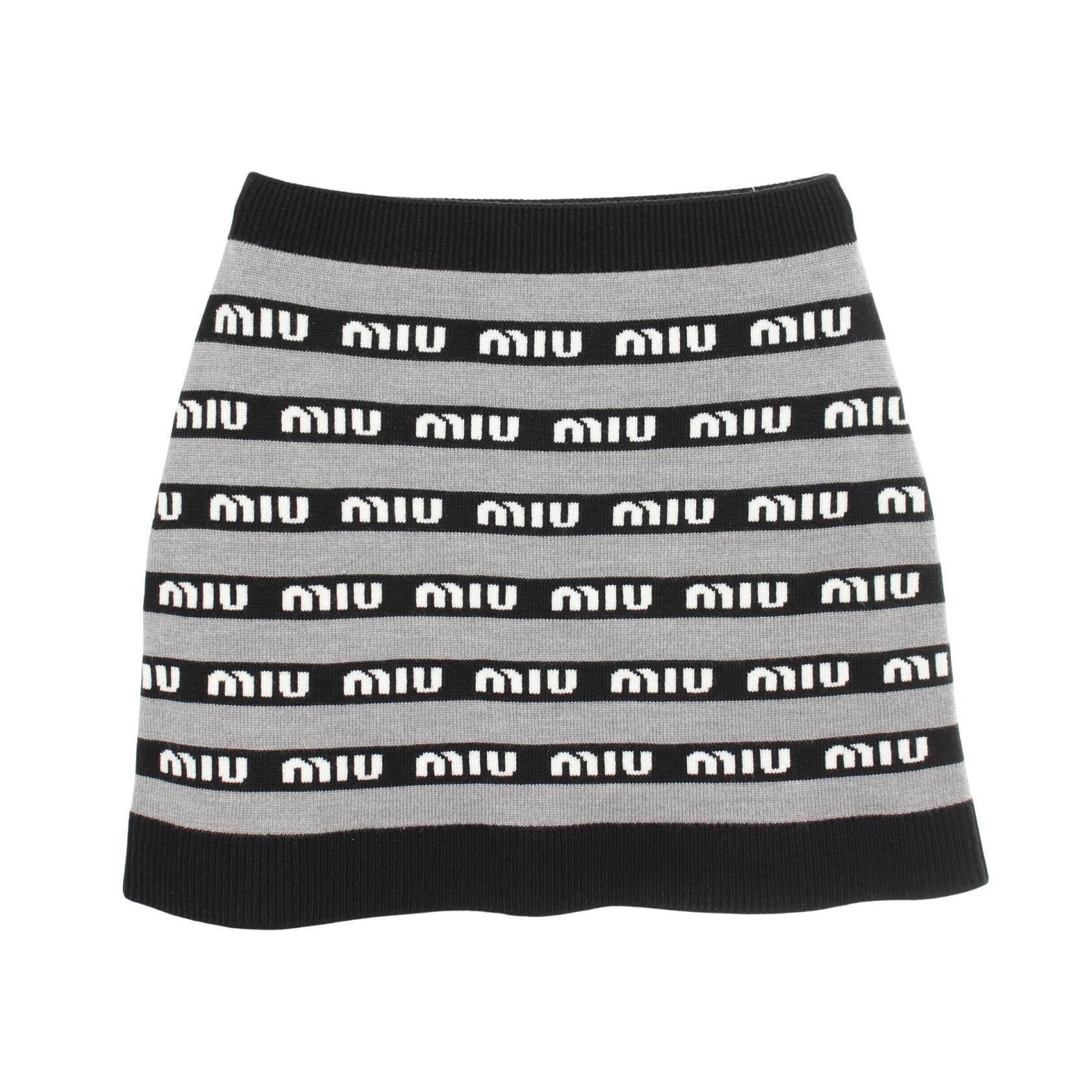 Miu Miu Wool Skirt