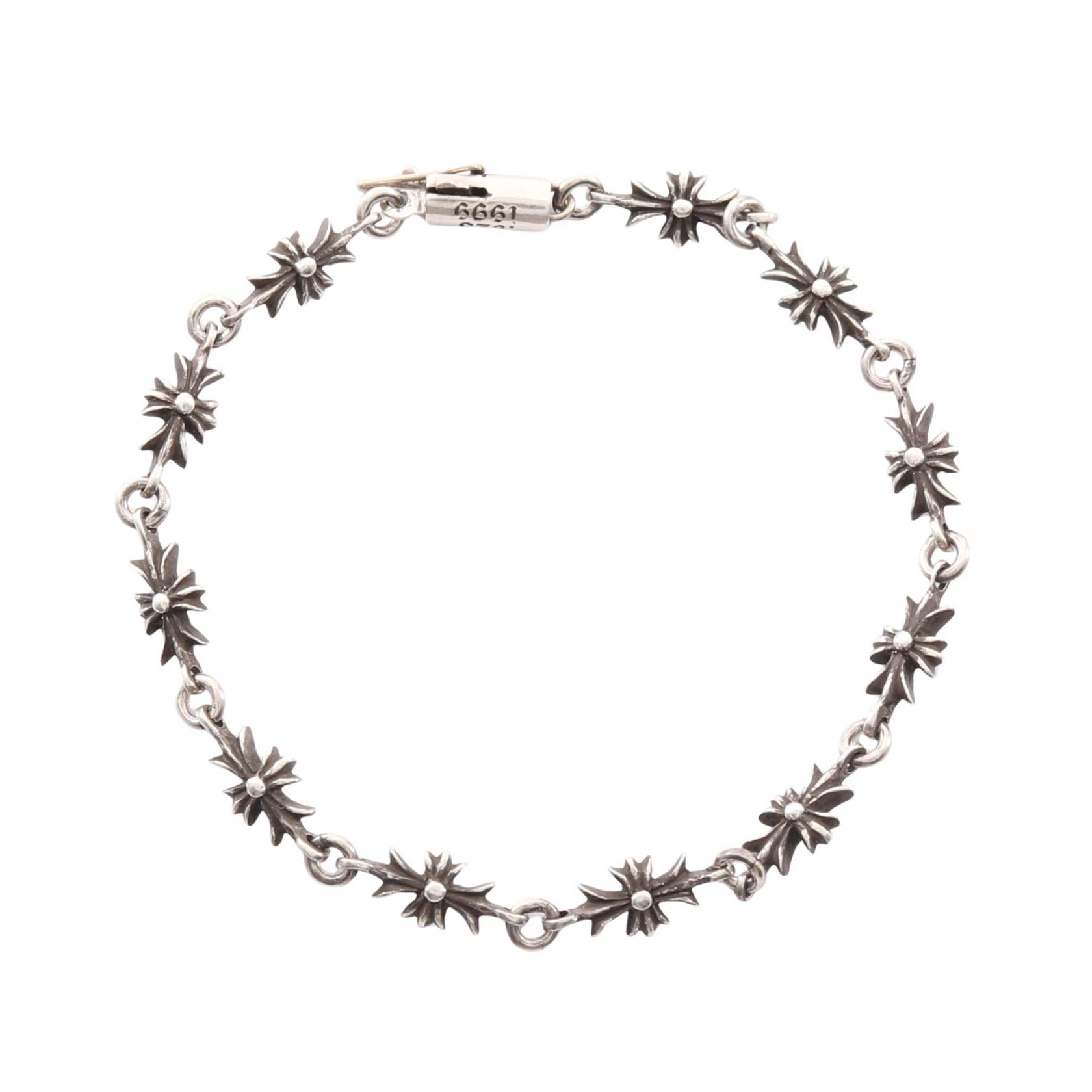 CHROME HEARTS Tiny E CH Plus Silver Bracelet