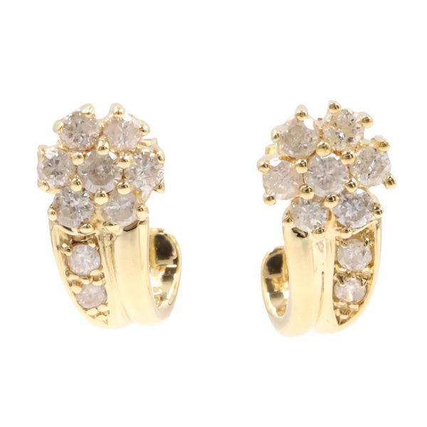 JEWELRY Au750 Diamond Earrings