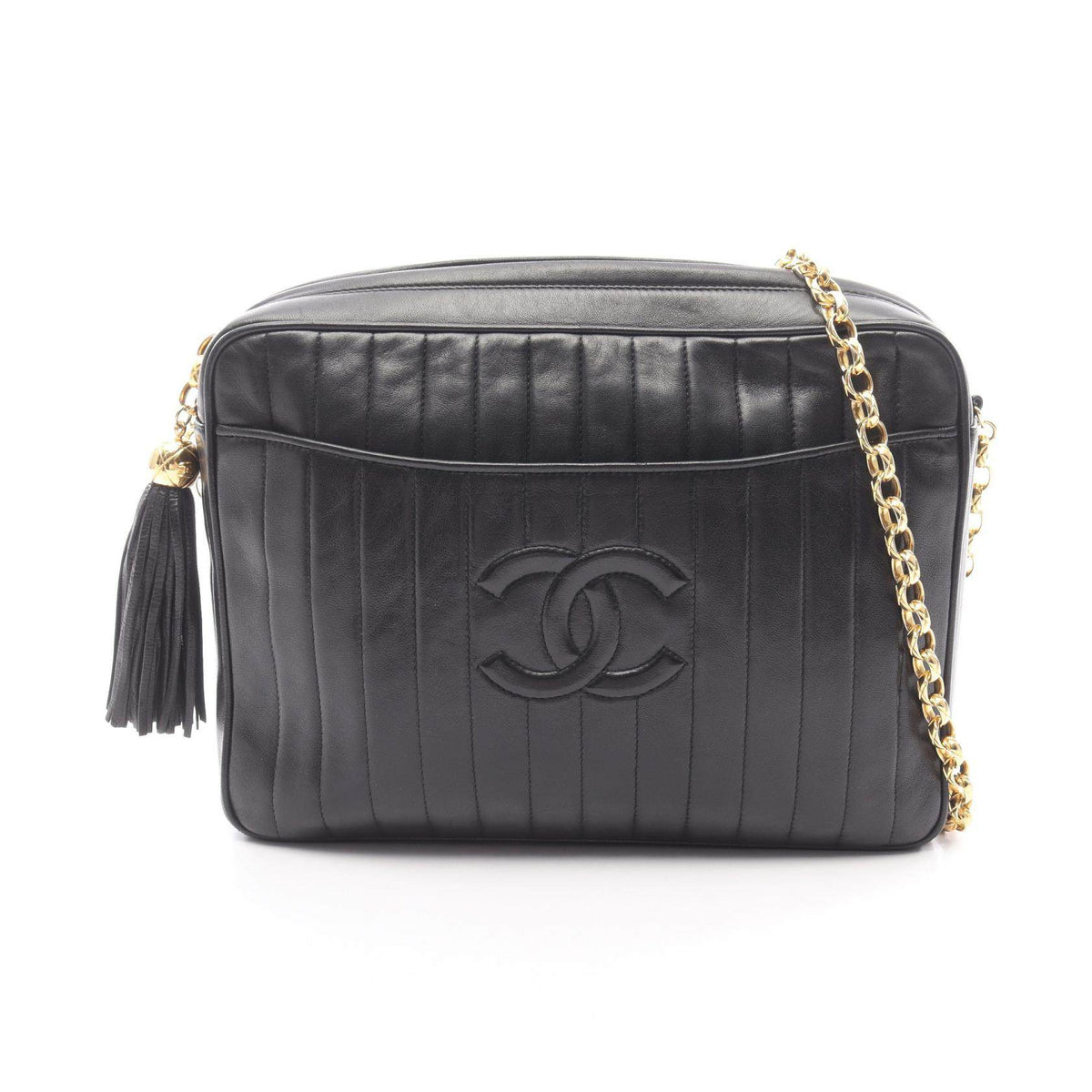 CHANEL Mademoiselle Lambskin Shoulder Bag