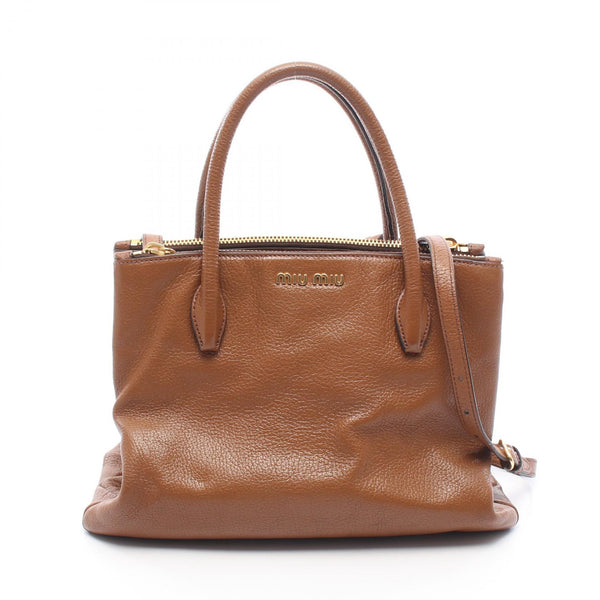 Miu Miu MADRAS 2way handbag
