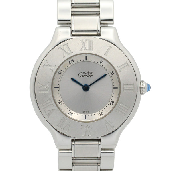 Cartier Must 21 Stainless Steel Watch
