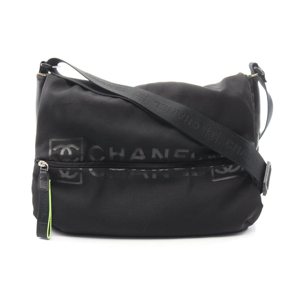 CHANEL Sports Line Nylon Rubber Shoulder Bag