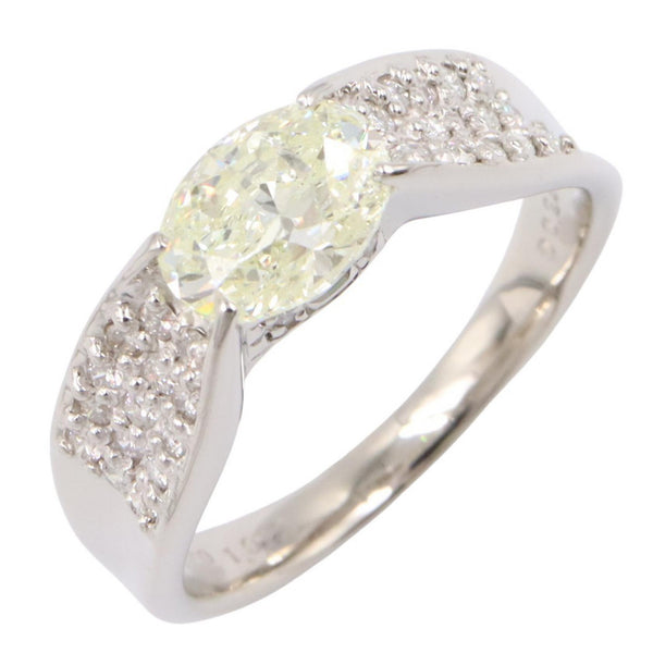 JEWELRY Pt900 Platinum Diamond Ring