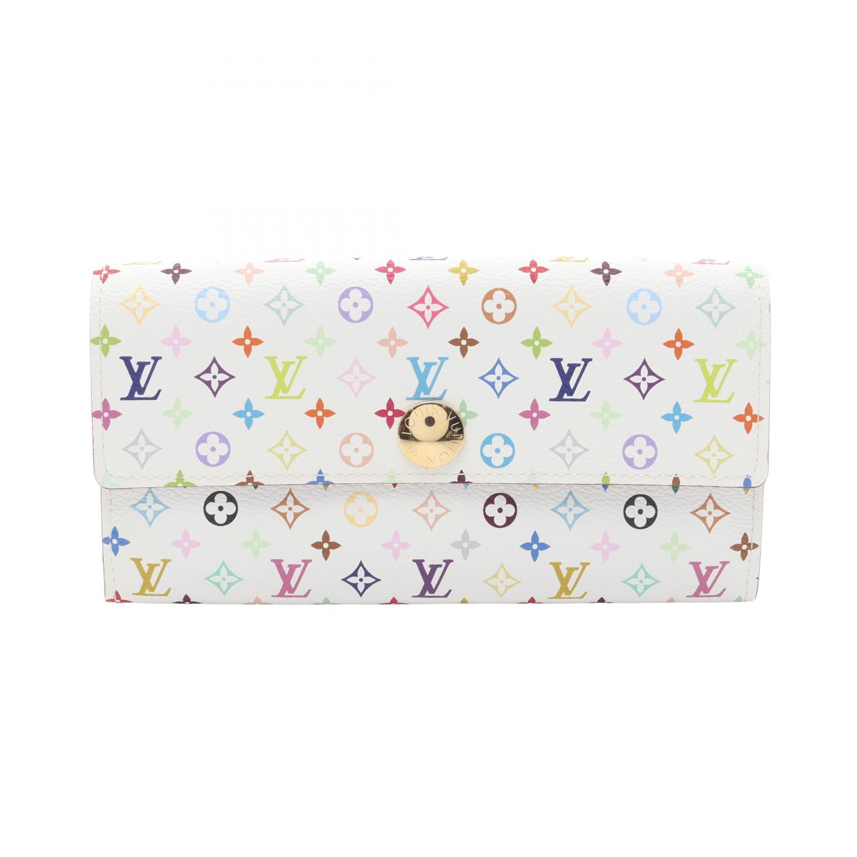 Louis Vuitton Portefeuille Sarah Monogram Multicolore Long Wallet