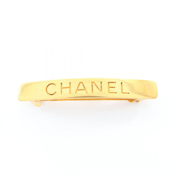 Chanel logo barrette