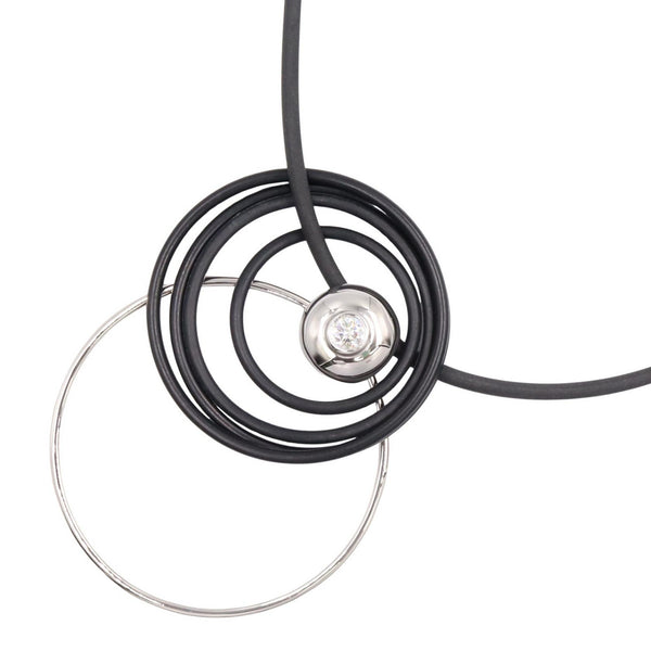Forevermark K14WG Diamond Necklace
