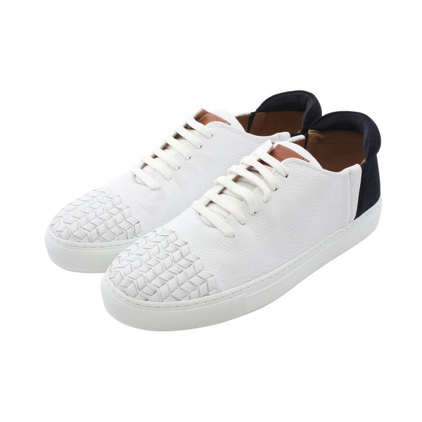 Giorgio Armani leather suede sneakers