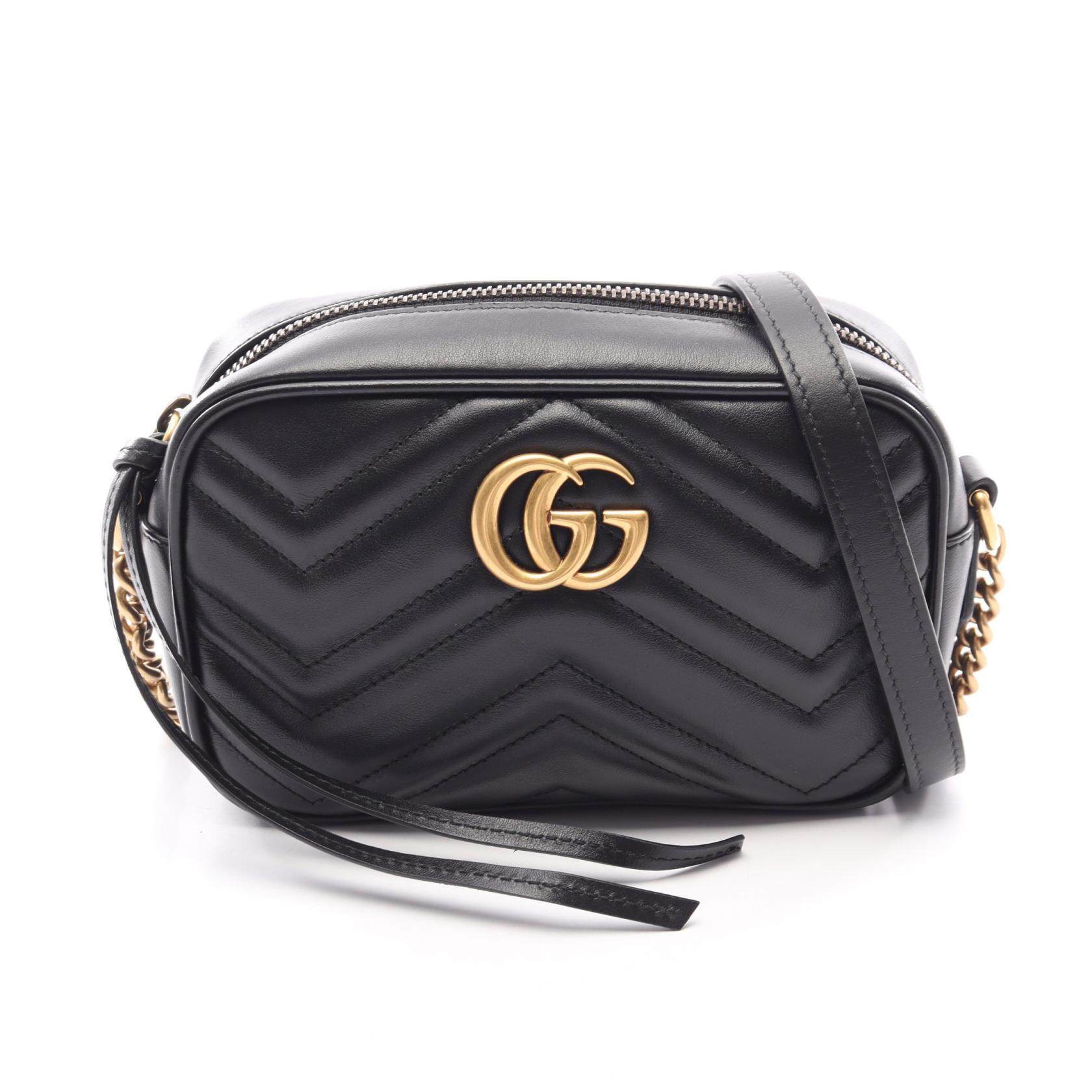 Gucci GG Marmont Leather Mini Shoulder Bag