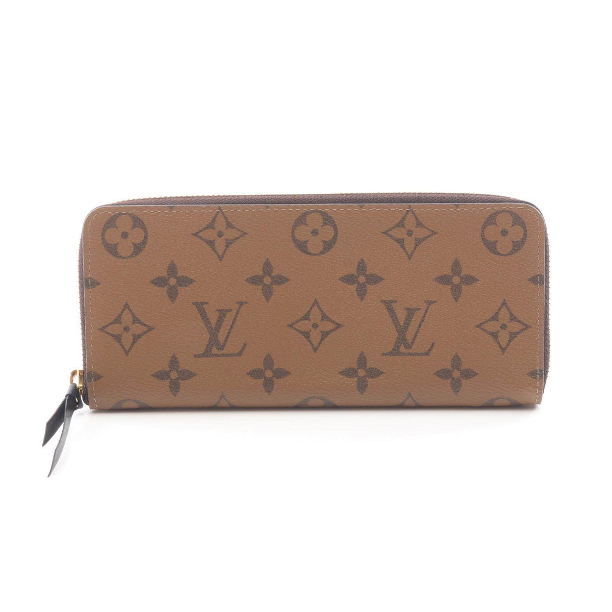 Louis Vuitton Portefeuille Clemence Monogram Reverse Long Wallet