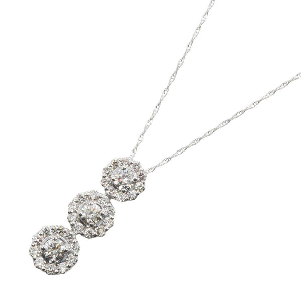 Au750 Diamond Necklace