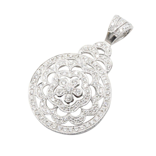 JEWELRY Au750 Diamond Pendant