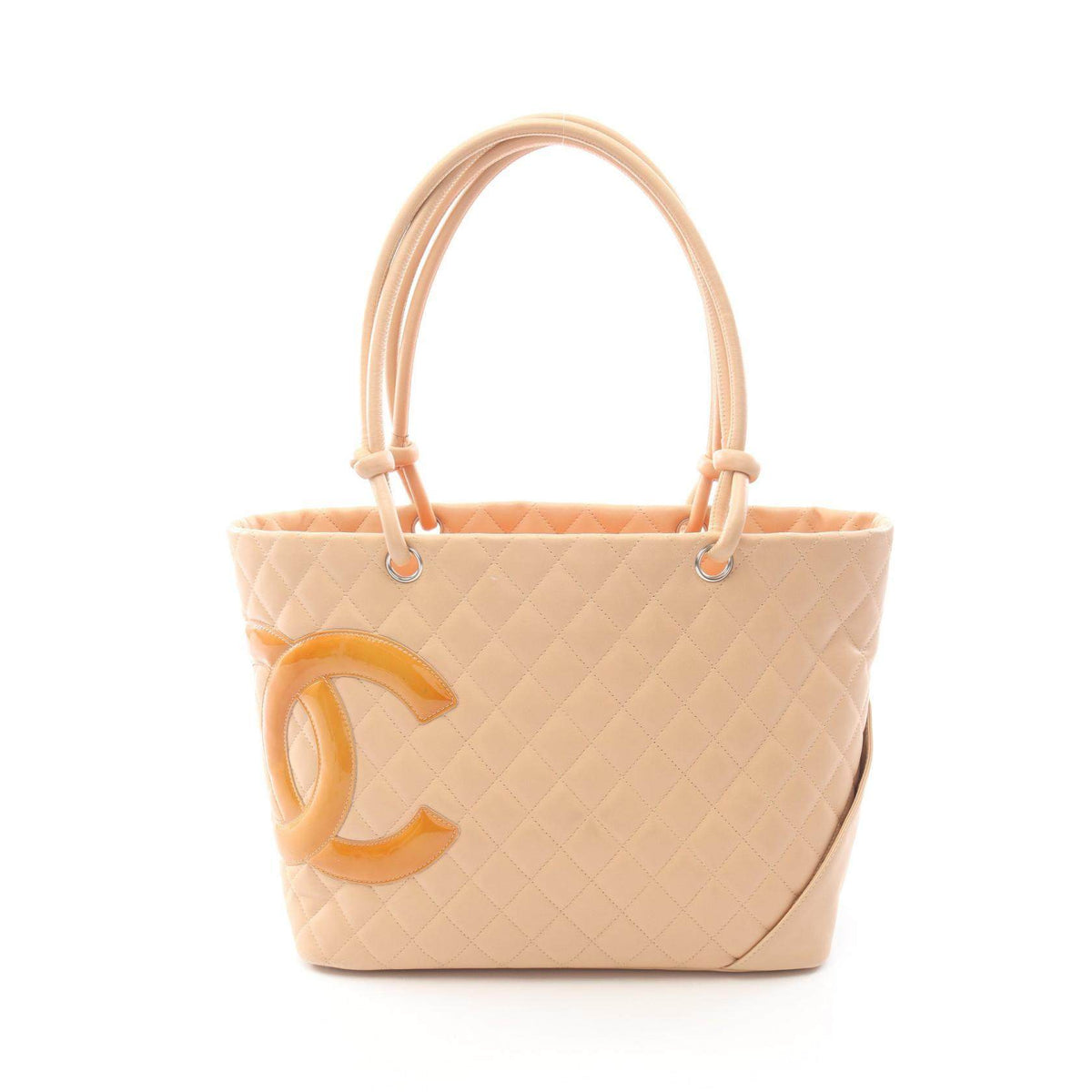 CHANEL Cambon Line Leather Tote Bag