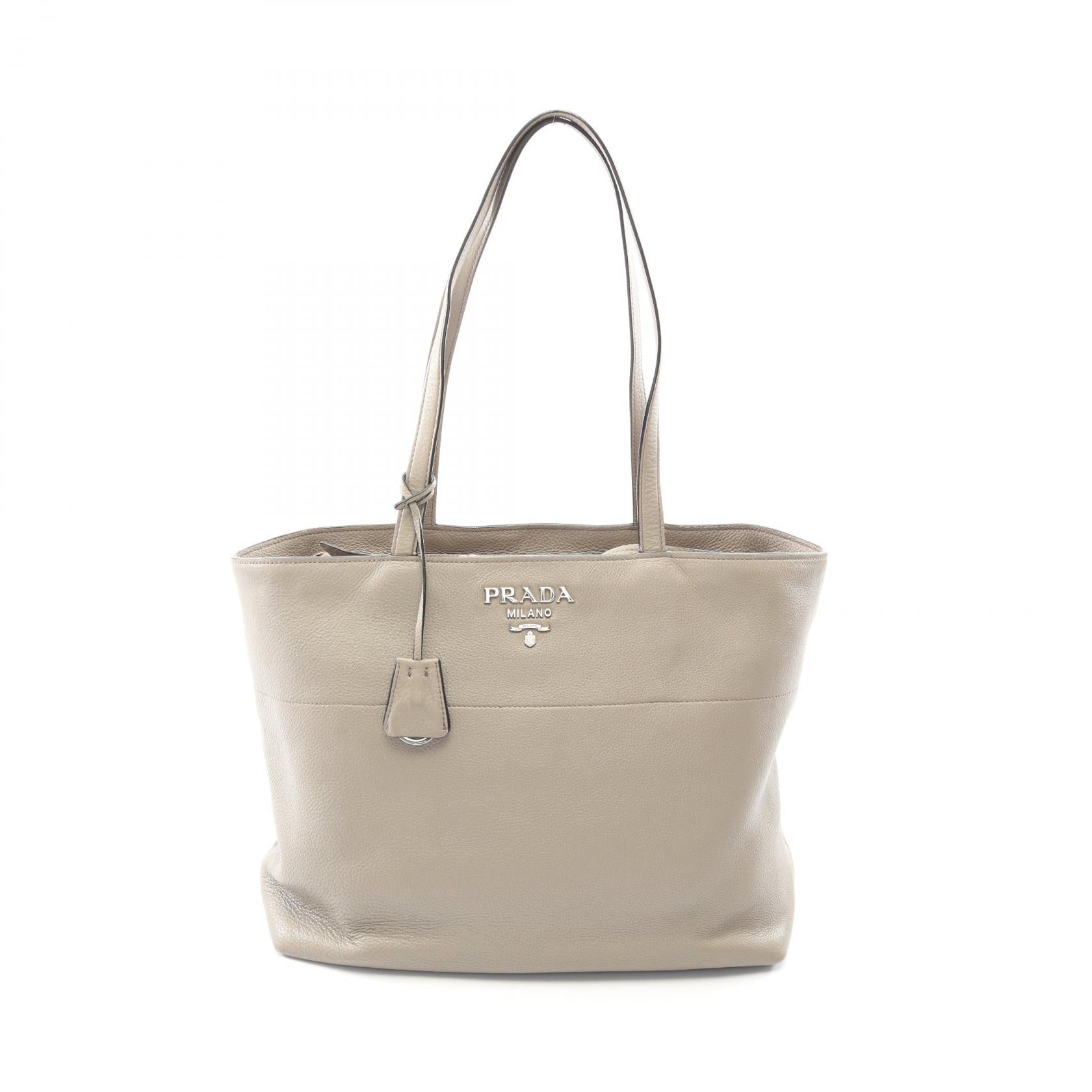 Prada VITELLO PHENIX leather tote bag