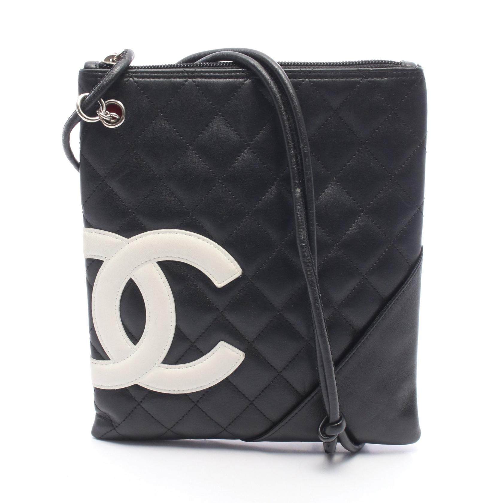 Chanel Cambon Line Leather Shoulder Bag
