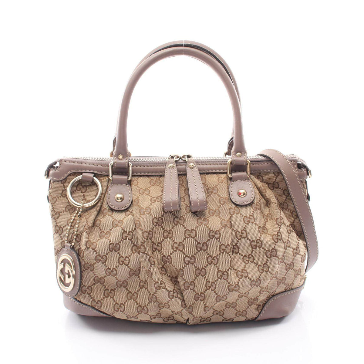 Gucci Sukey GG Canvas Handbag