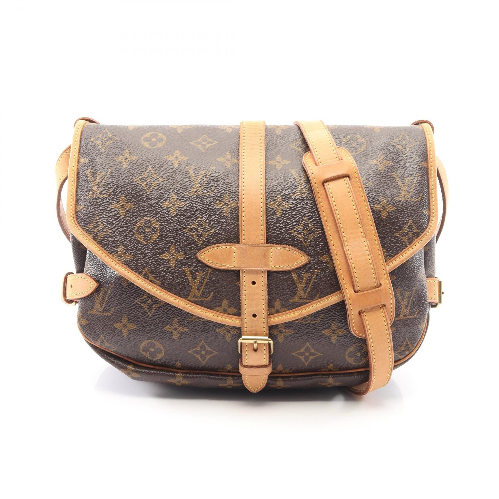 Louis Vuitton Saumur Monogram Shoulder Bag