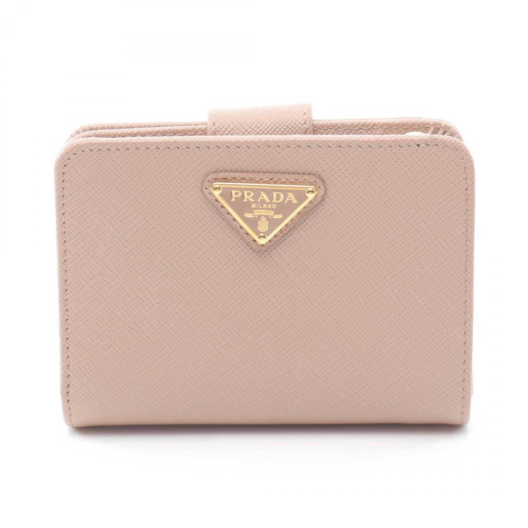 Prada SAFFIANO TRIANG wallet