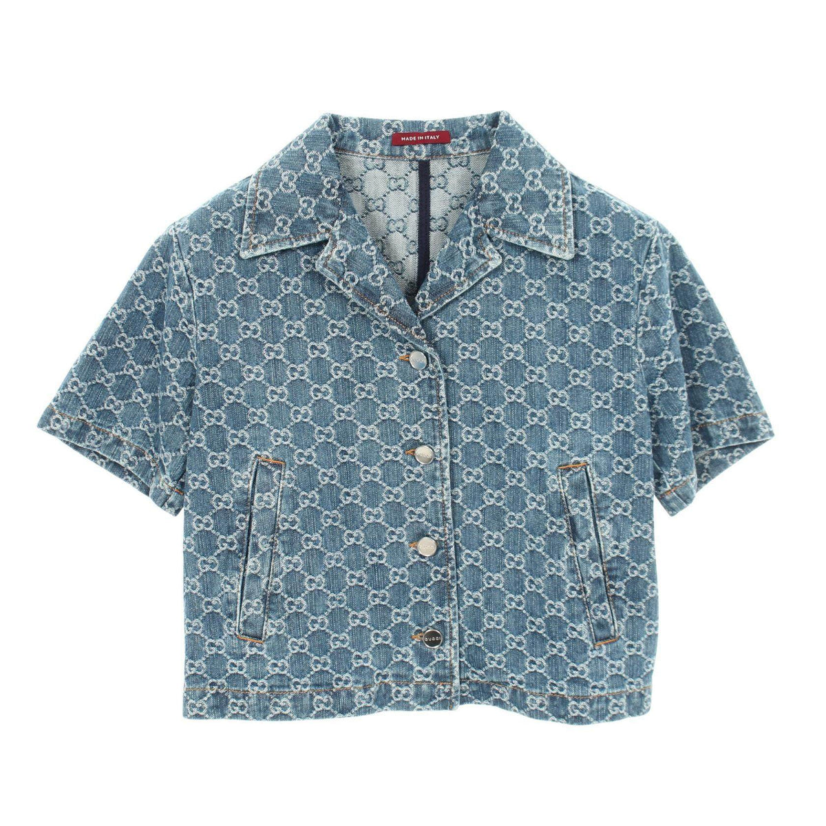 GUCCI GG Jacquard Cotton Top
