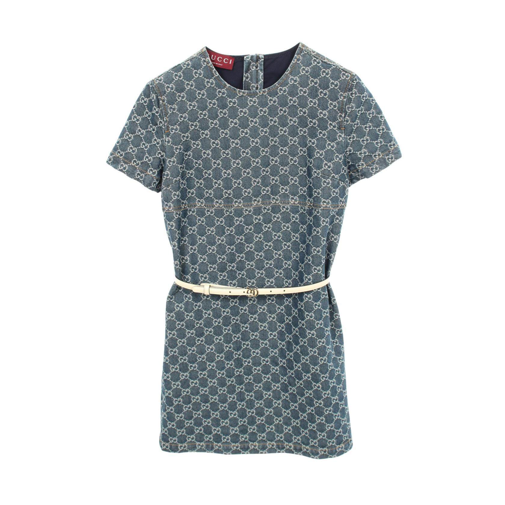 Gucci GG Denim Dress