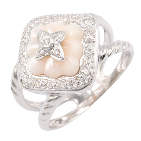 JEWELRY Au750 White Gold Diamond Ring