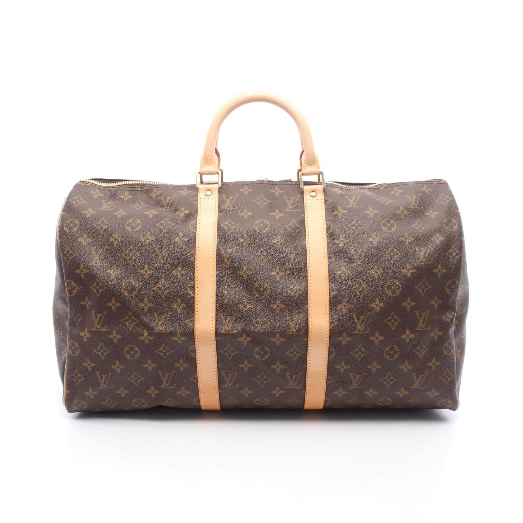 Louis Vuitton Keepall 50 Monogram Boston Bag