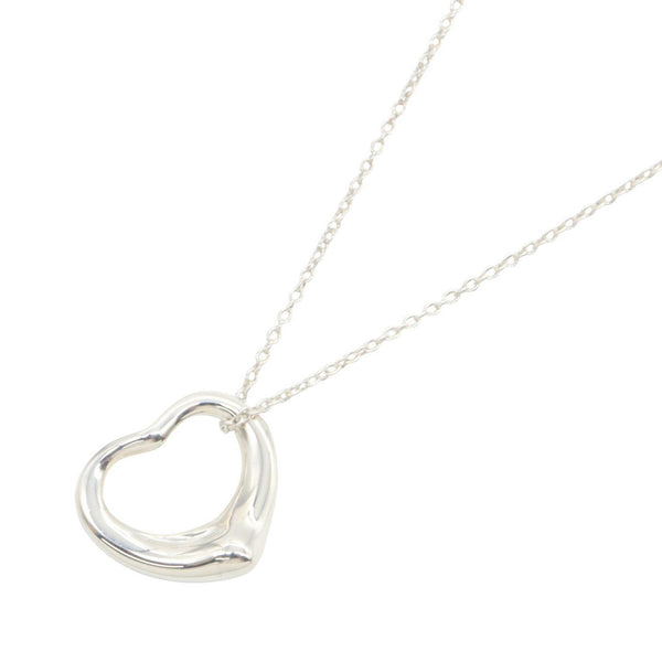 Tiffany & Co. Open Heart Silver Necklace