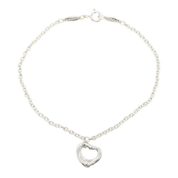 Tiffany＆Co. Open Heart Silver Bracelet
