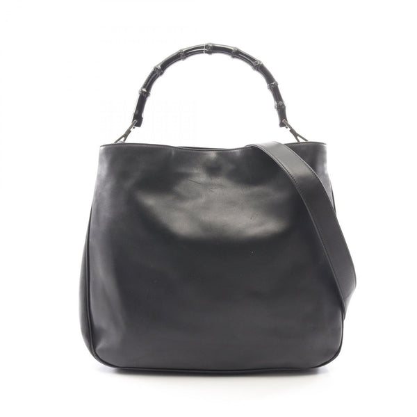 Gucci Bamboo Leather 2way Handbag