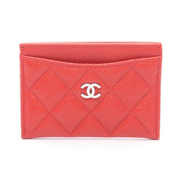 Chanel Matelasse Calf Card Case