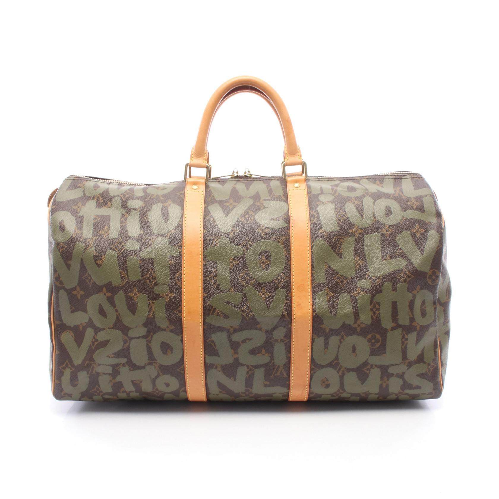 Louis Vuitton Monogram Graphite Boston Bag