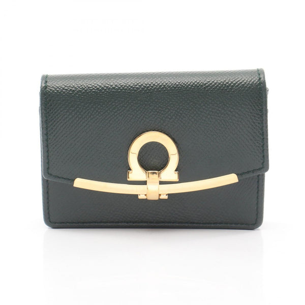 Salvatore Ferragamo Leather Card Case