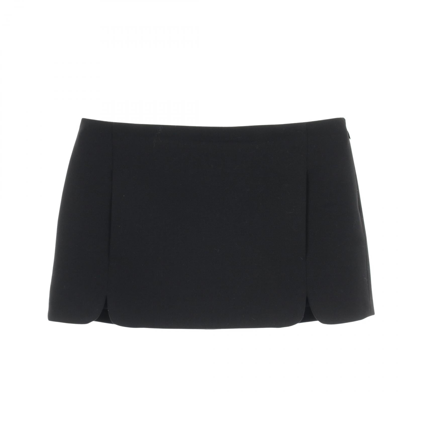 Miu Miu Wool Mini Skirt