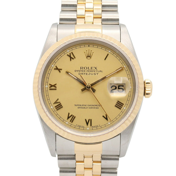 Rolex Datejust Au750 Stainless Steel