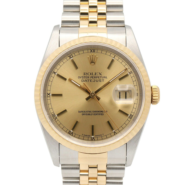 Rolex Datejust Au750 Stainless Steel