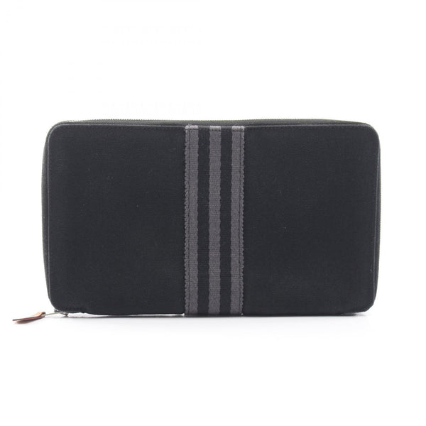 Hermes Fourre Tout Purse GM Canvas Long Wallet