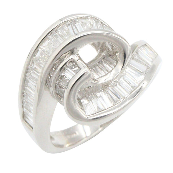 JEWELRY Pt900 Diamond Ring