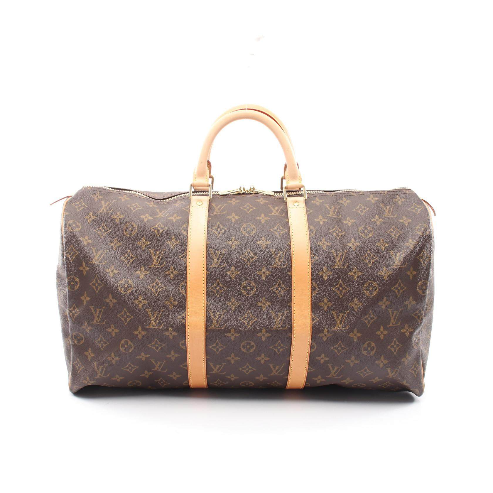 Louis Vuitton Keepall 50 Monogram Boston Bag