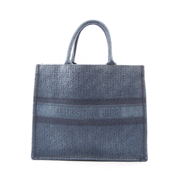 Dior BOOK TOTE Denim Tote Bag