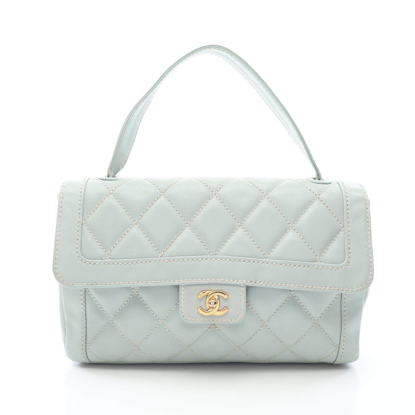 Chanel Wild Stitch Leather Handbag