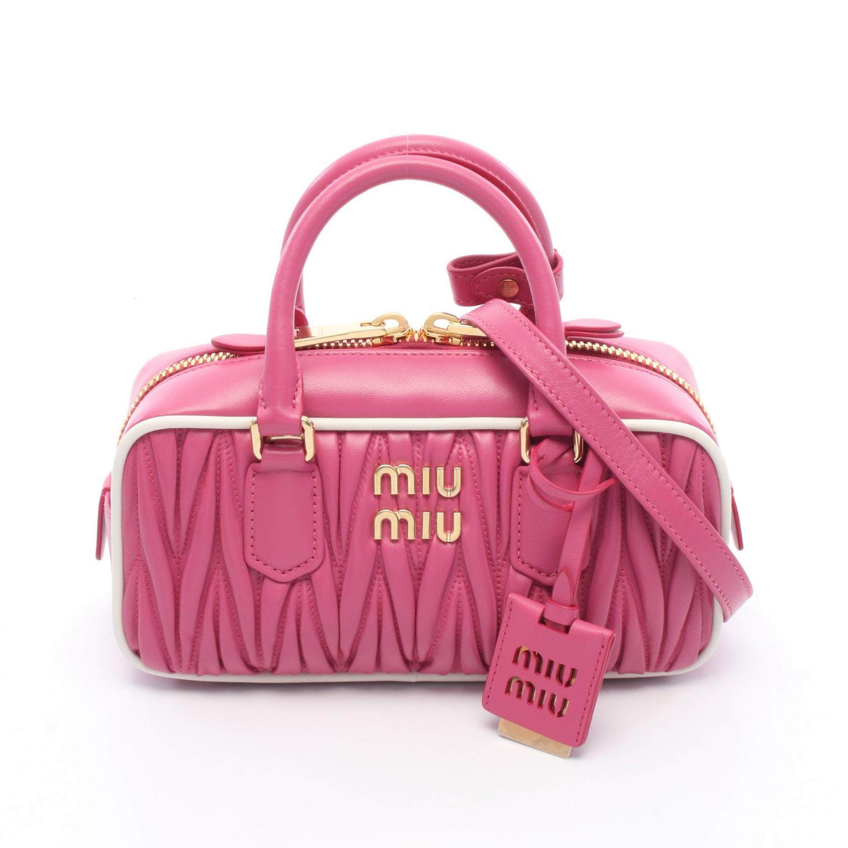 Miu Miu MATELASSE 2way handbag